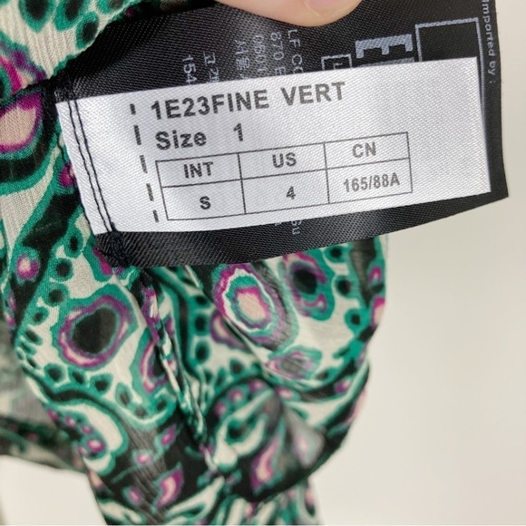 Ba&sh Fel Shirt in Vert - Picture 8 of 11